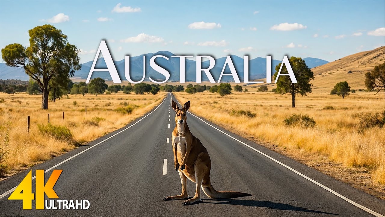 Australia 4K | Untouched Beauty & Epic Landscapes with Inspiring Cinematic Music