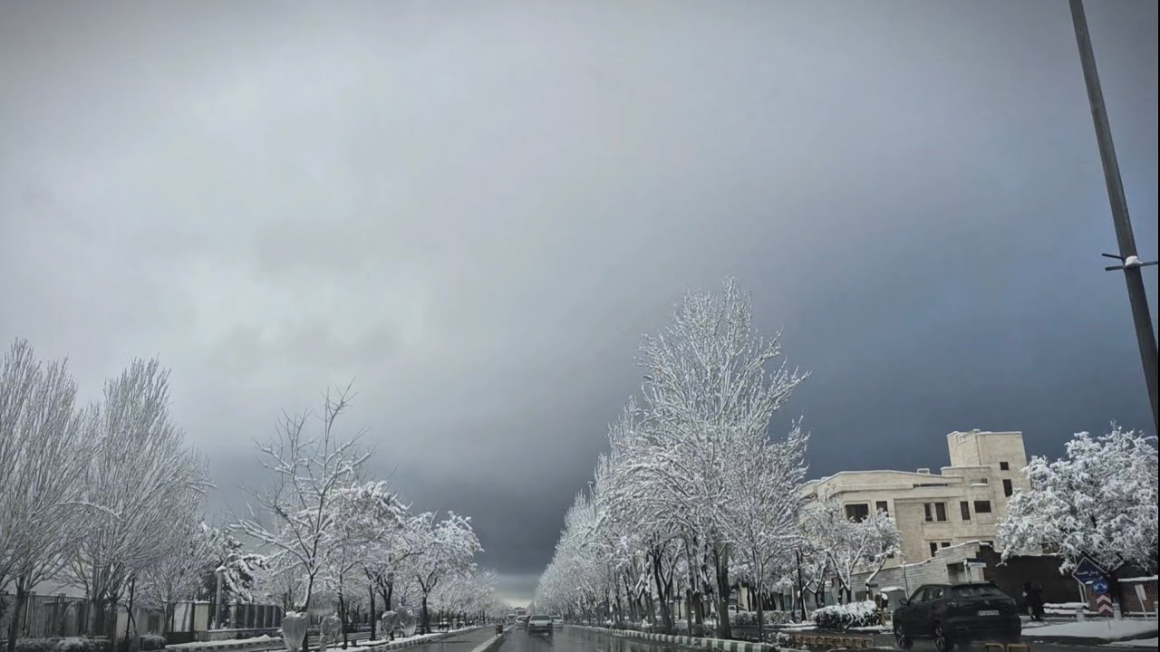❄️🌫️ Mashhad after the snow.Quiet streets, cloudy skies, and thoughts that won’t stay still.