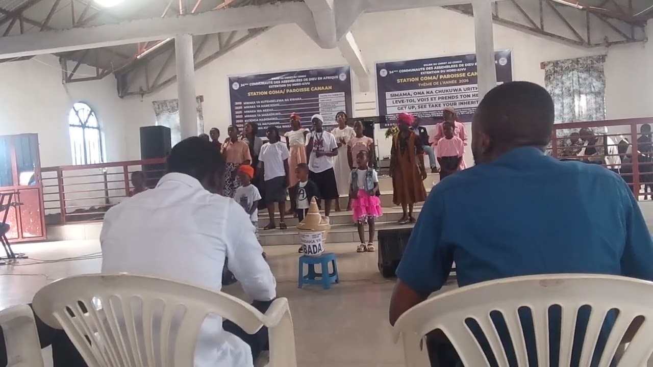 Matunda choir 34eme CADAF paroisse Canaan station Goma