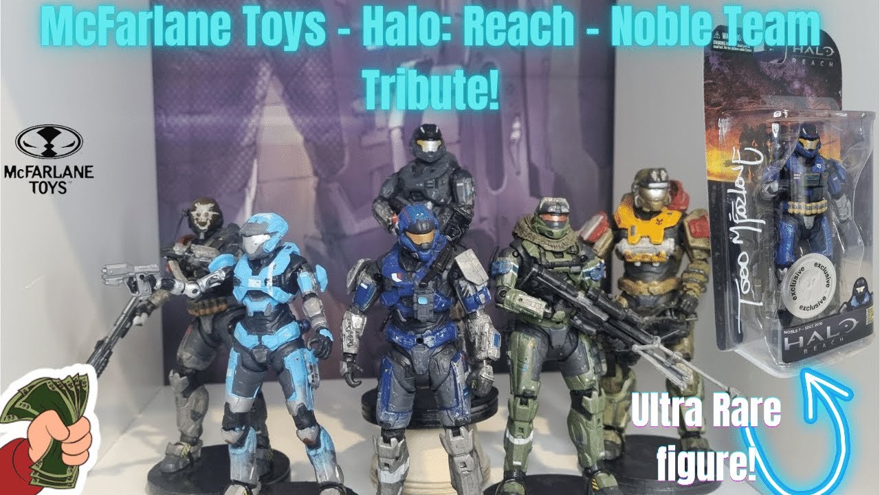 McFarlane Toys - Halo: Reach - Noble Team Tribute - Collection Showcase