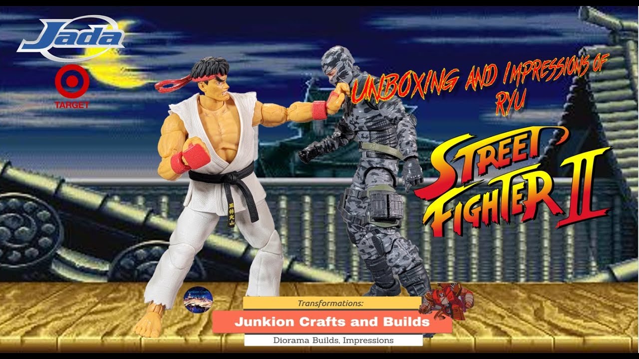 You WON'T BELIEVE How Incredible Jada Toys Street Fighter II RYU Actually Is! #toyreview #toyphoto
