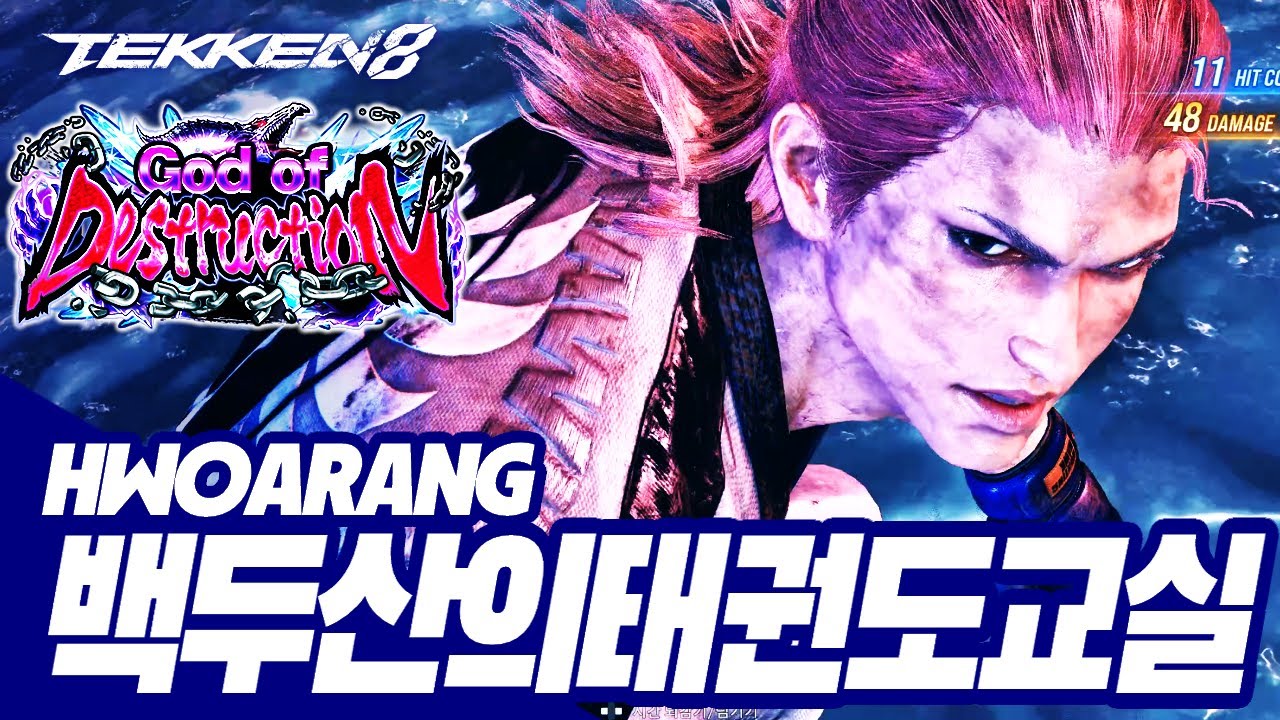 TEKKEN 8 ⚡ HWOARANG : 백두산의 태권도 교실(BaeksTaeKwonDoAcademy)