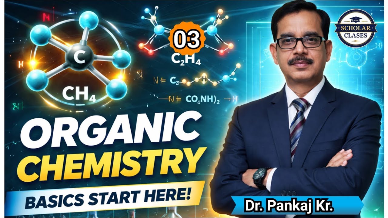 IUPAC Nomenclature of Hydrocarbons with Alkyl Groups | Identical Alkyl Groups Explained | Dr. Pankaj