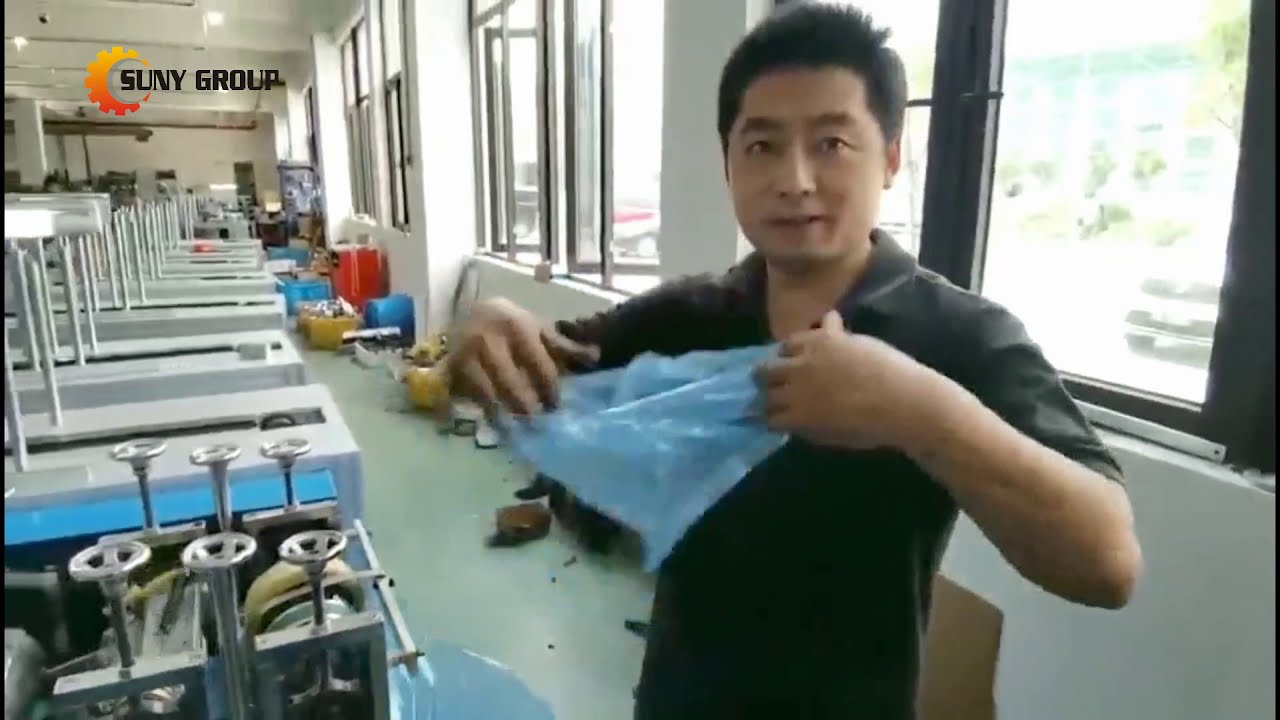 Disposable Shoe Cover Making Machine (PP Plastic and Nonwoven)