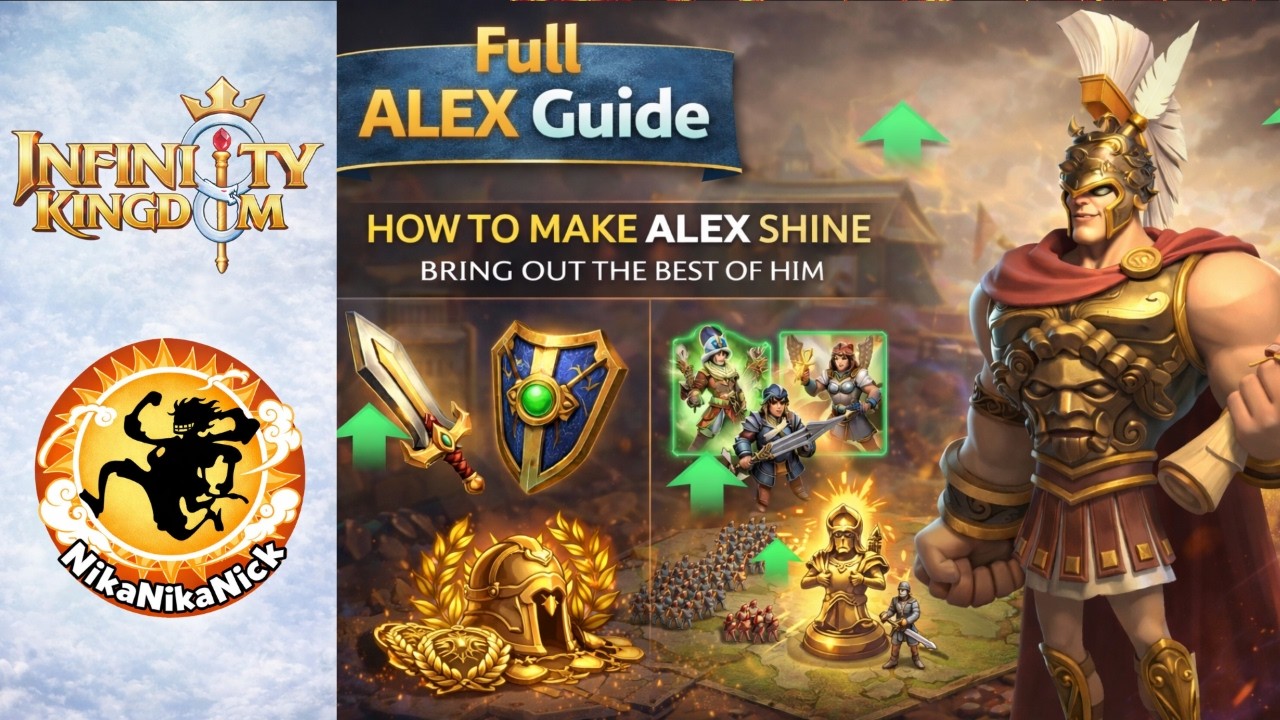 Complete Alex Guide | Best Skills (Infinity Kingdom)
