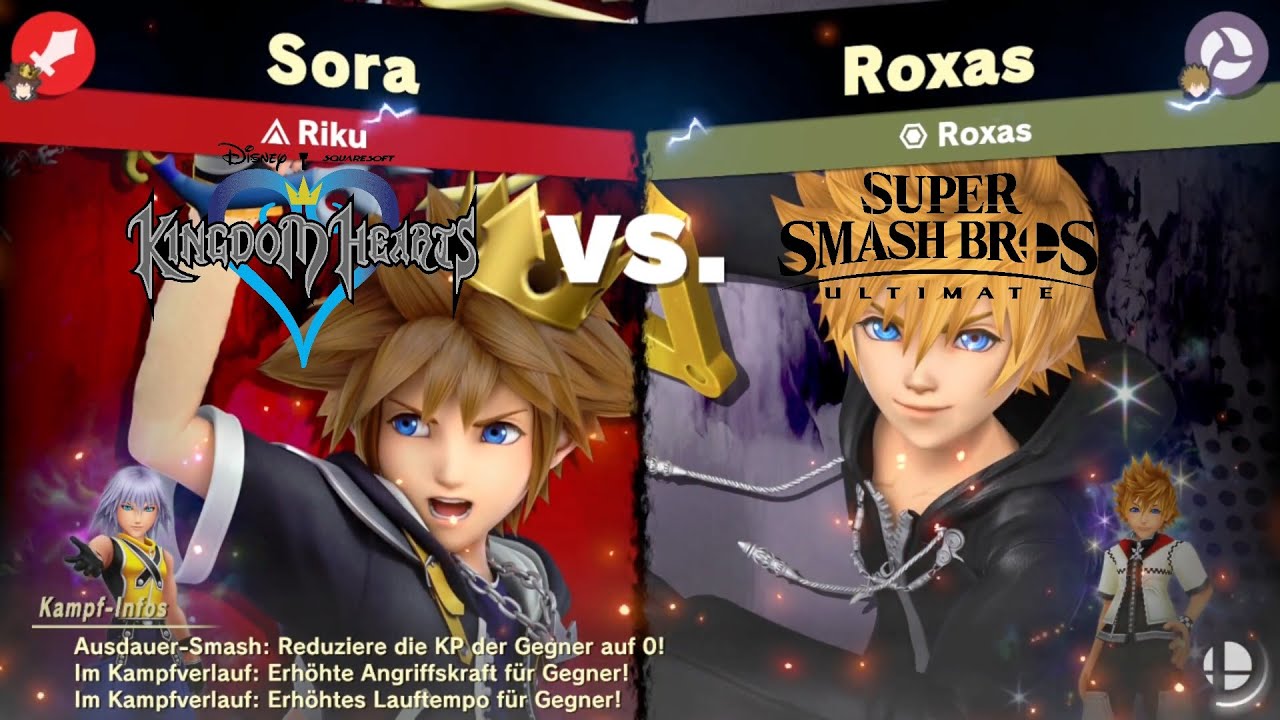 Sora VS Roxas (Super Smash Bros. Ultimate)