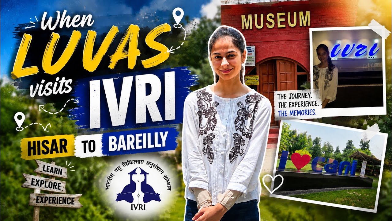 When LUVAS visits IVRI | Best veterinary college in India | #veterinary