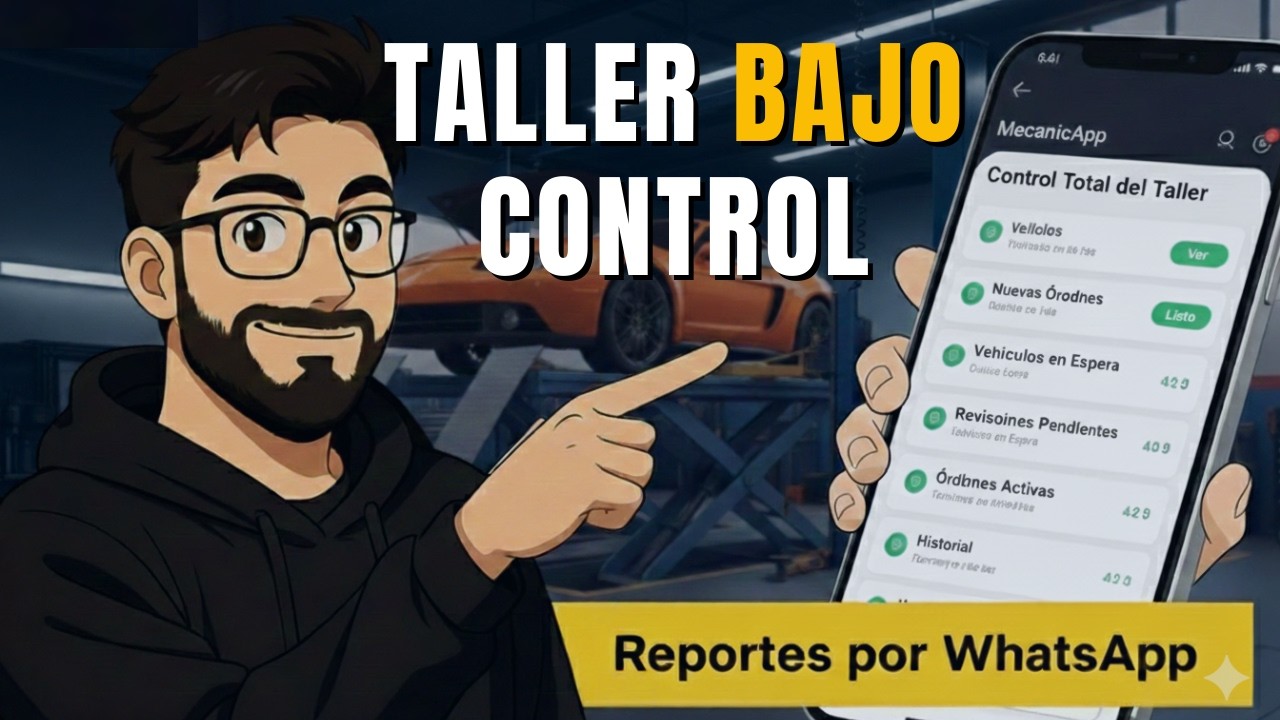 Controla los trabajos de tu taller mecánico sin complicaciones