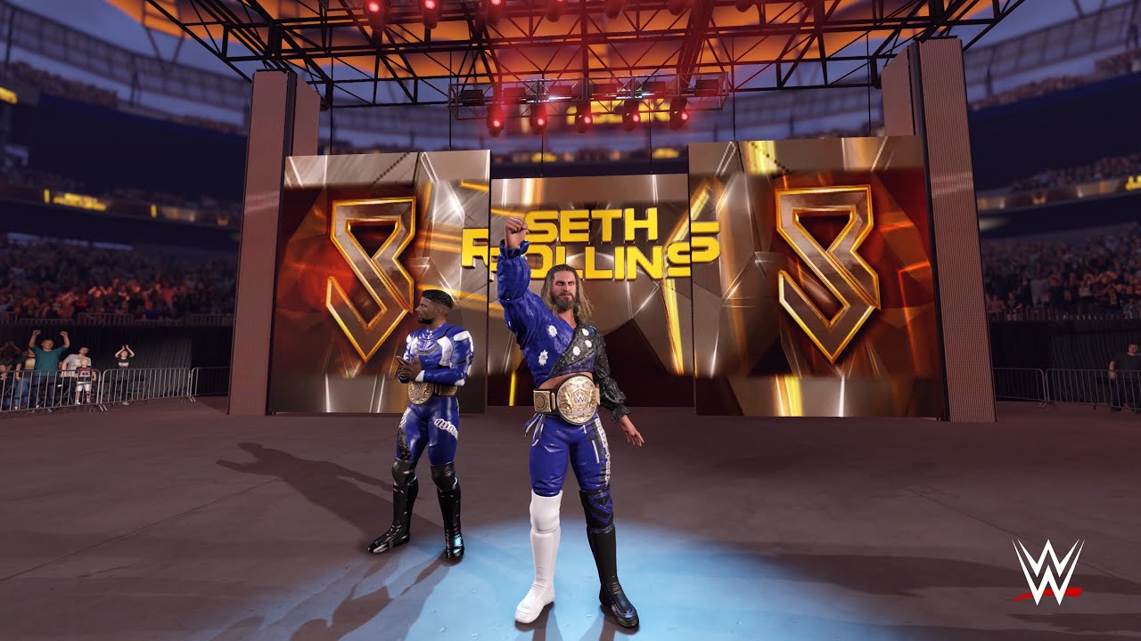 WWE2K25 MyCareer:The biggest title defense ever