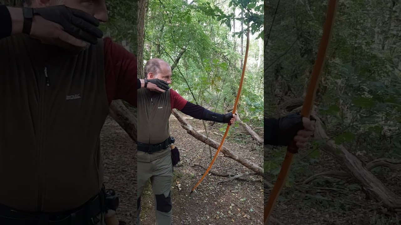 Rinehart Mini Elk Target - Ravensbeak Natureworks Yew Bow 