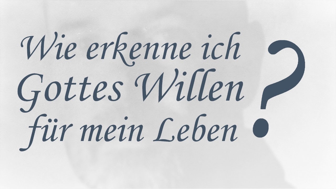 Q&A #7 - Wie erkenne ich Gottes Willen für mein Leben - Jörg Wehrenberg