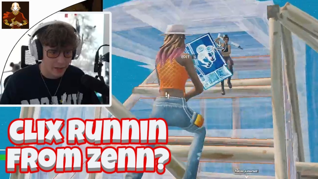 CLIX PETERBOT против ZENN ROAR😳 [ТОКЕН FORTNITE/СТАВКА]