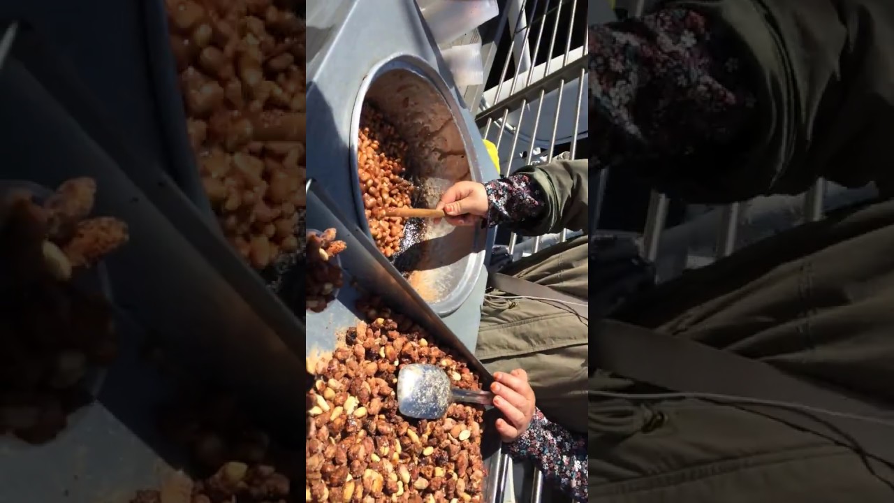 Peanut roasted in brown sugar