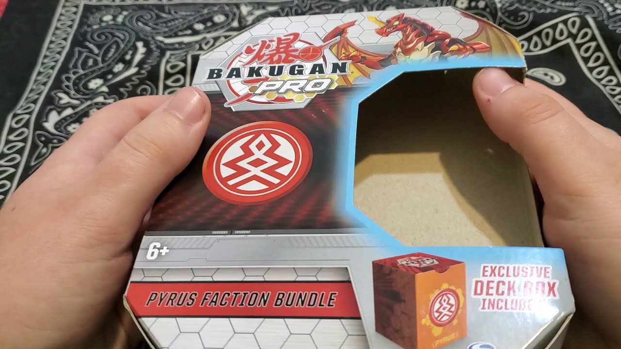 Pyrus faction bundle overview.  (Bakugan)