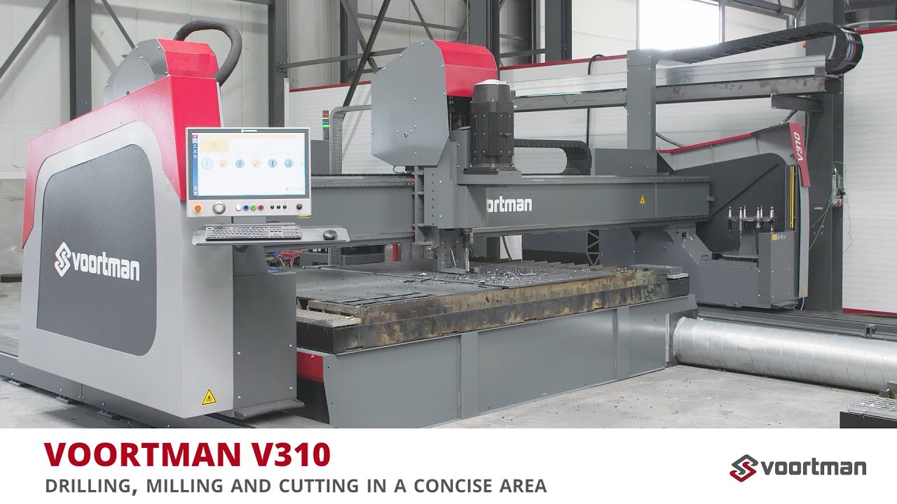 Voortman V310 | the ultimate and most complete plate processing machine