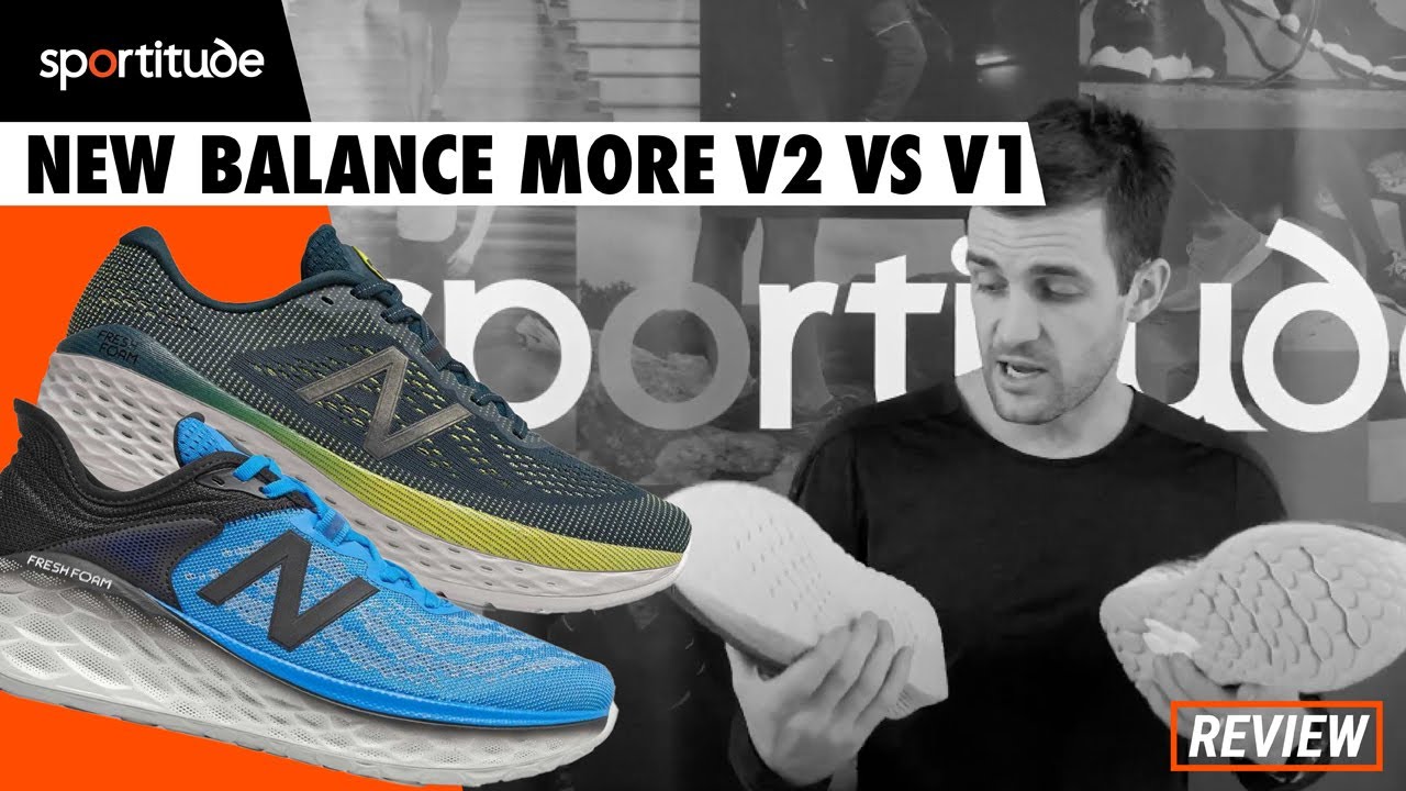 New Balance More V1 vs V2 Comparison Shoe Review | Sportitude