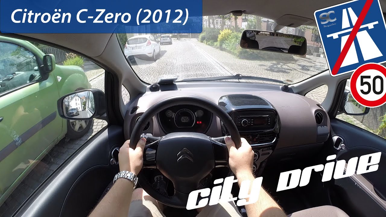 Citroën C-Zero (2012) - POV City Drive