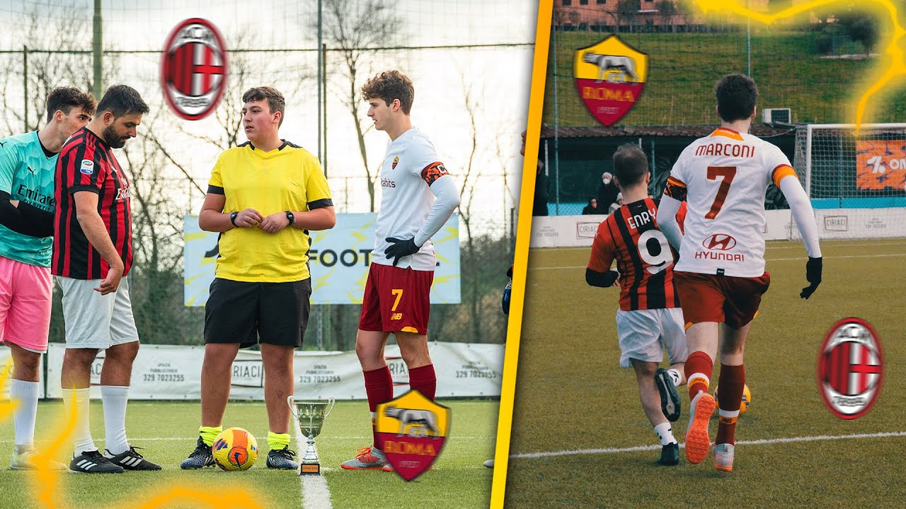 VI PORTO CON ME AL SUPER DERBY DEGLI YOUTUBER ⚽️ (Milan-Roma)