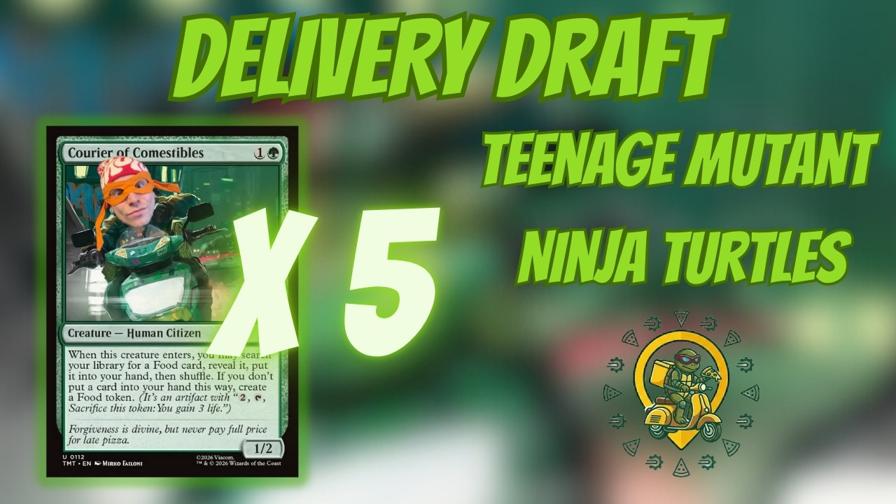 PIZZE A DOMICILIO!🍕PICKO SOLO CORRIERI: Teenage Mutant Ninja Turtles RTM #mtgarena #mtg #mtgita