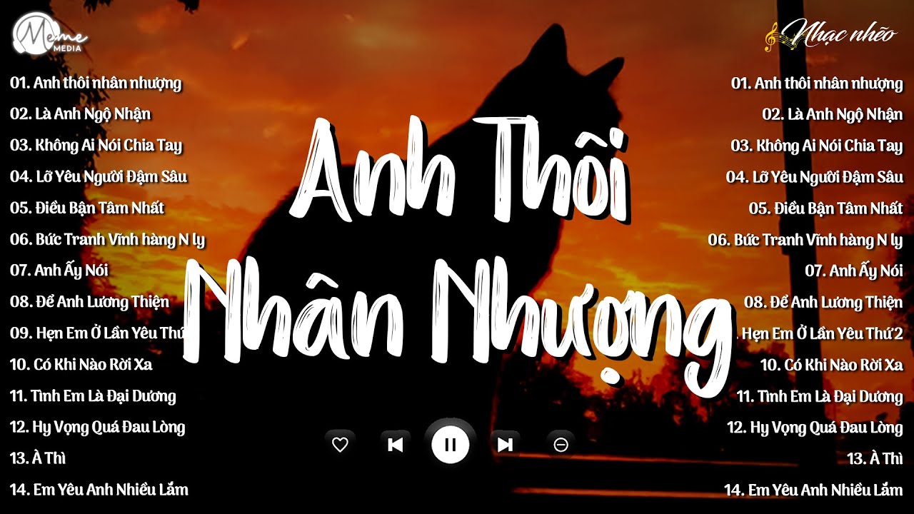 Anh Thôi Nhân Nhượng - Tuyển Tập Nhạc Buồn Sau Chia Tay - List Nhạc Trẻ Ballad Tâm Trạng Hot 2024