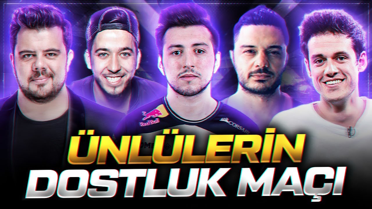&Uuml;NL&Uuml;LERİN DOSTLUK MA&Ccedil;I w/Mahmut Orhan, Eser Yenenler, Orkun ışıtmak, Cem B&ouml;l&uuml;kbaşı, Sezer Uysal