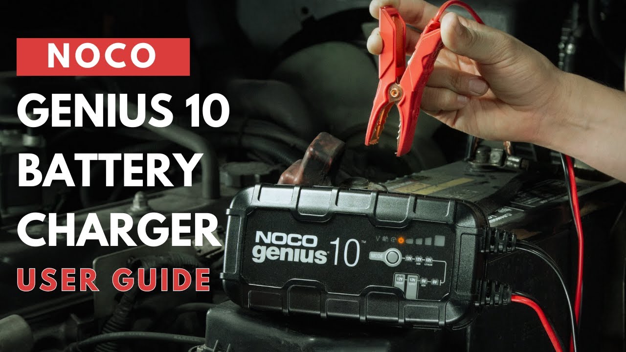How to Use Noco Genius10 Smart Car Battery Charger User Guide