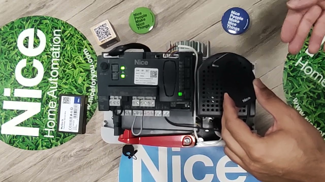 Προγραμματισμός τηλεχειριστηρίων Nice σε mode I