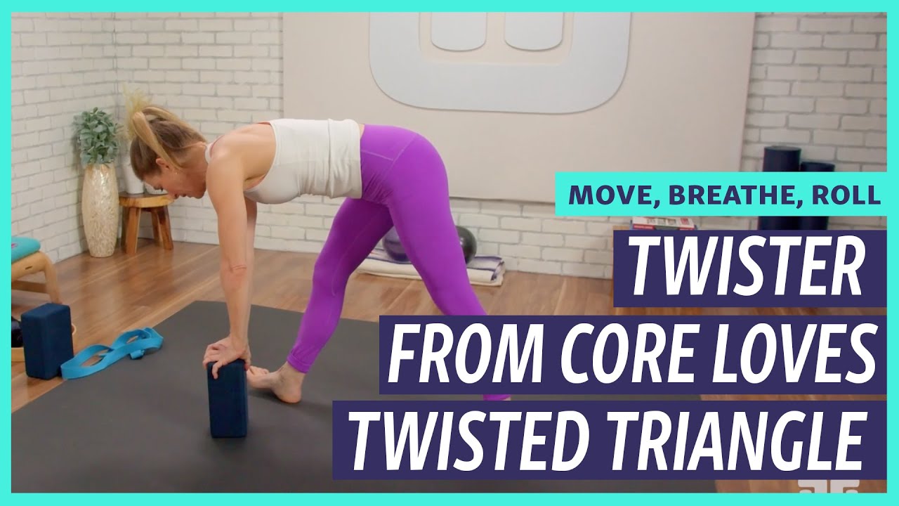 Target Your Core with a Twisted Triangle