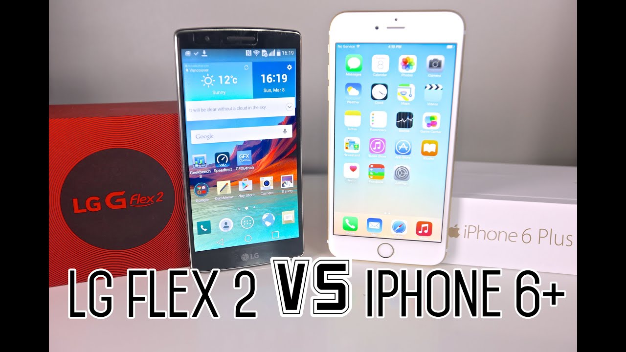 LG G Flex 2 VS iPhone 6 Plus - Ultimate Full Comparison