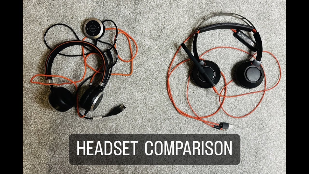 Jabra Evolve 40 versus Blackwire 5220 - Headsets 😊