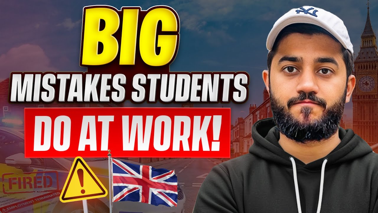 Don’t do these mistakes at Work on Student Visa 🚨🇬🇧 #studyvisa #uk #job