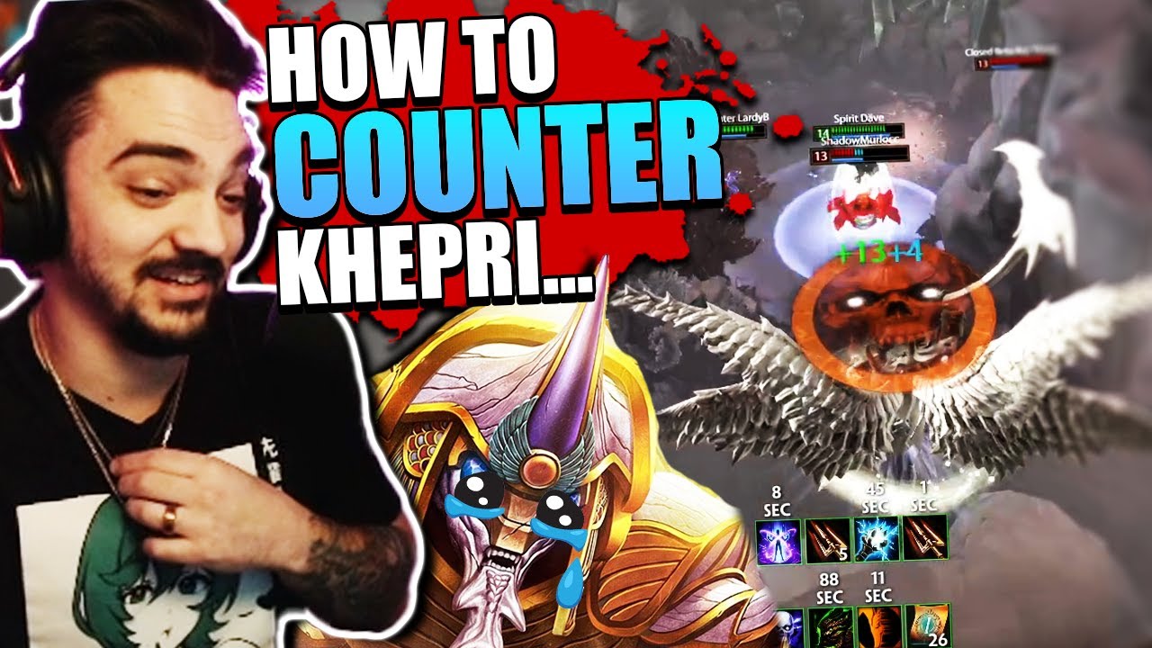 EXECUTING KHEPRI ULTS WITH THANATOS IN RANKED JOUST - Smite
