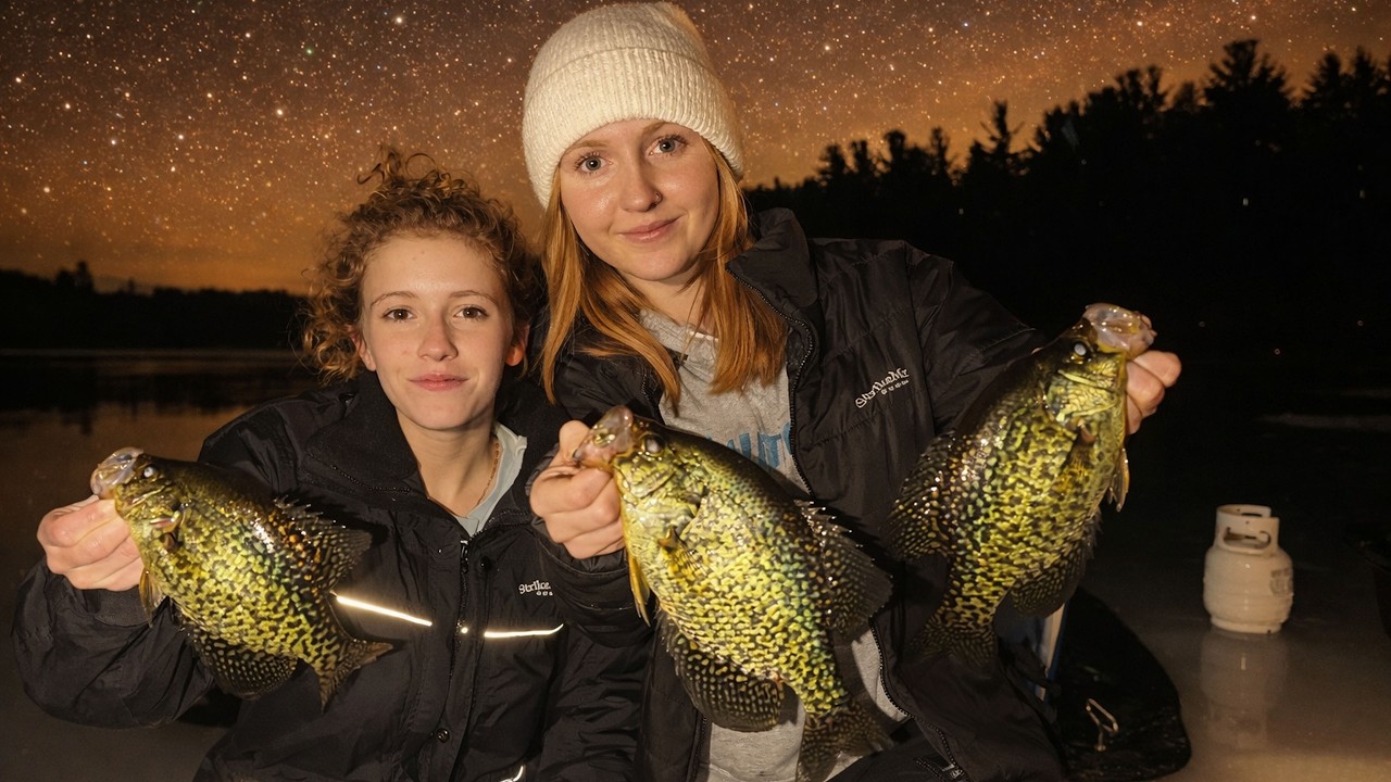 We Found First Ice Crappie | Southern Ontario Ice Fishing