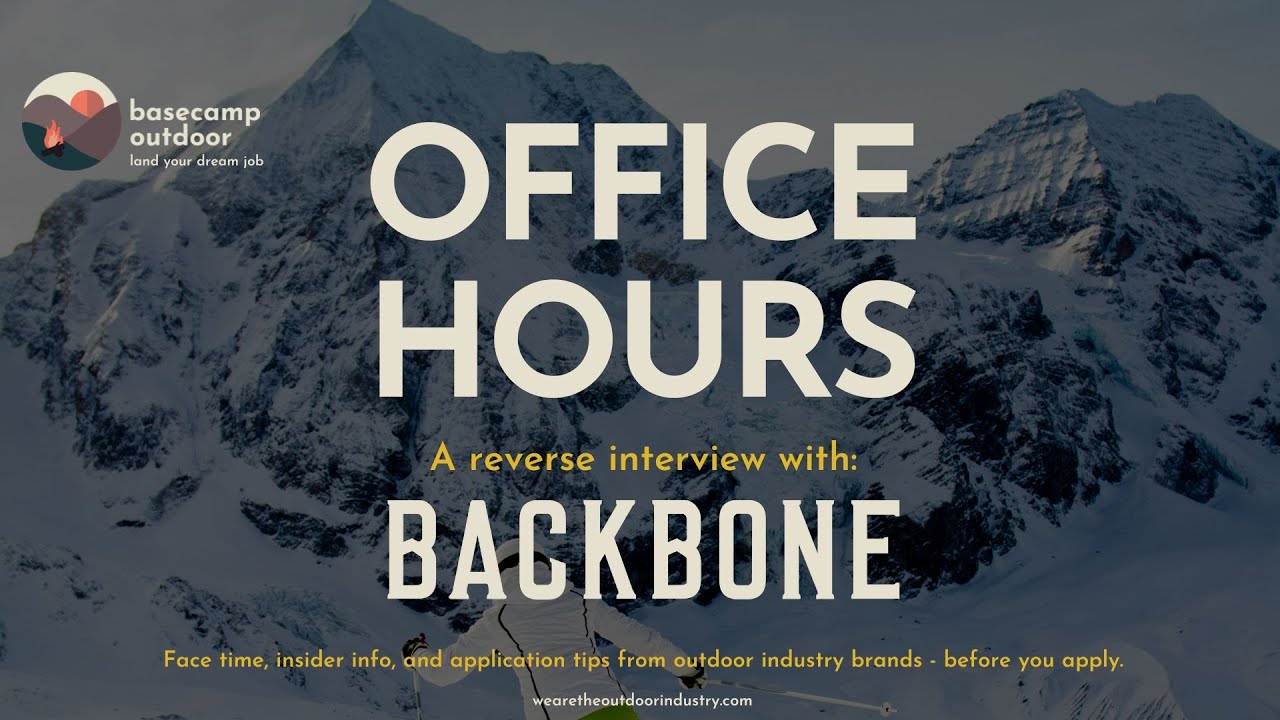 Work in Outdoor Industry Marketing and PR With Backbone Media