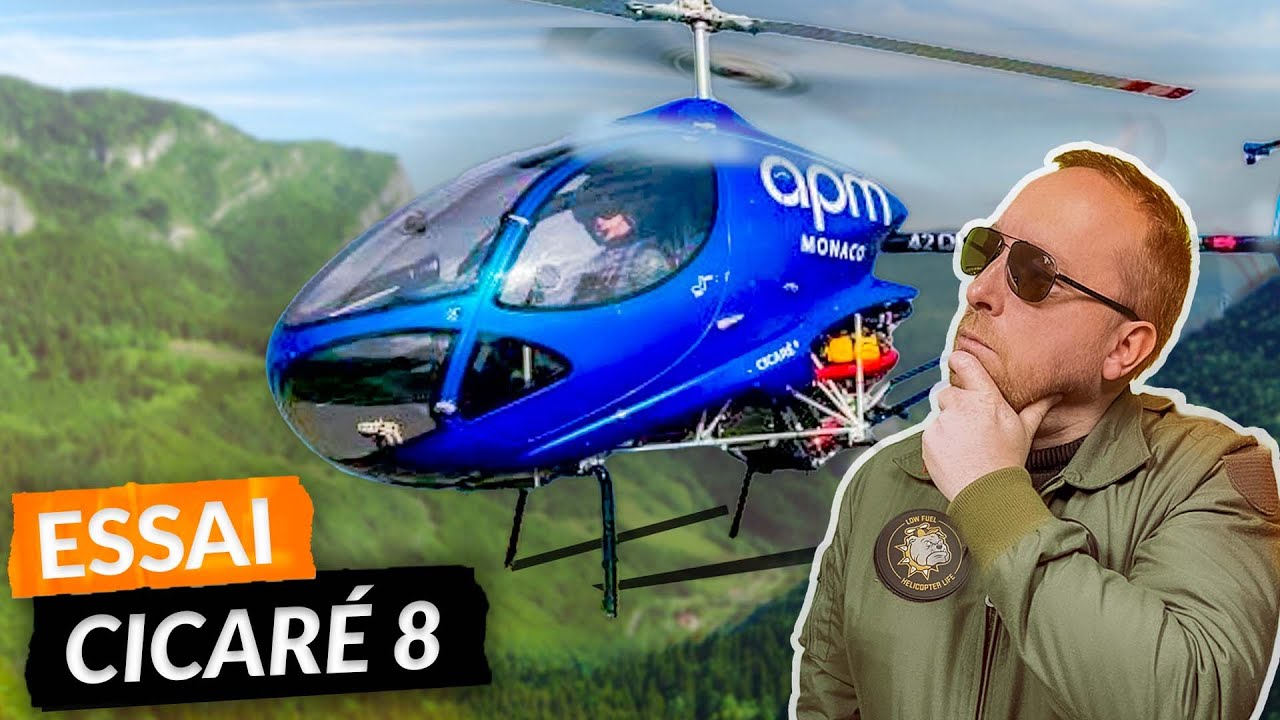 J'essaie le Cicaré 8: un hélicoptère ULM classe 6 Argentin