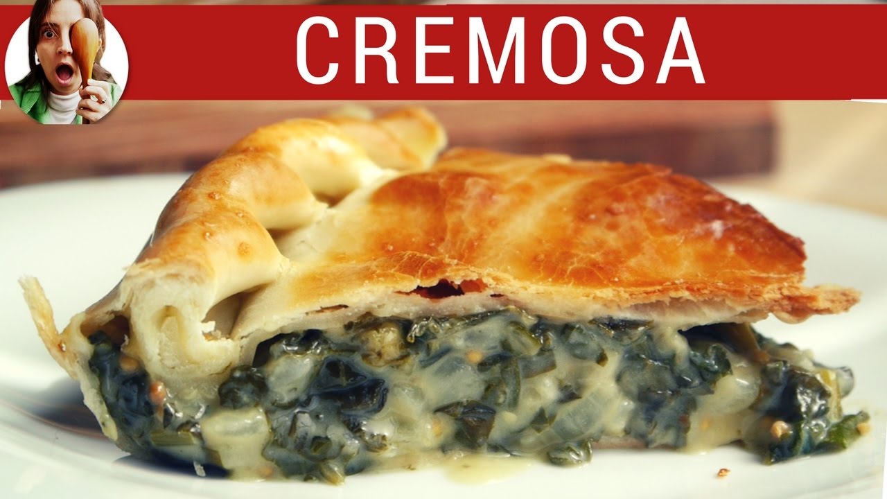 Cómo hacer TARTA DE ACELGA tipo pascualina: CREMOSA Y RICA