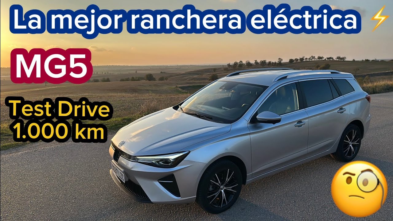 Probamos la mejor ranchera eléctrica MG5 Long Luxury con 380 km WLTP