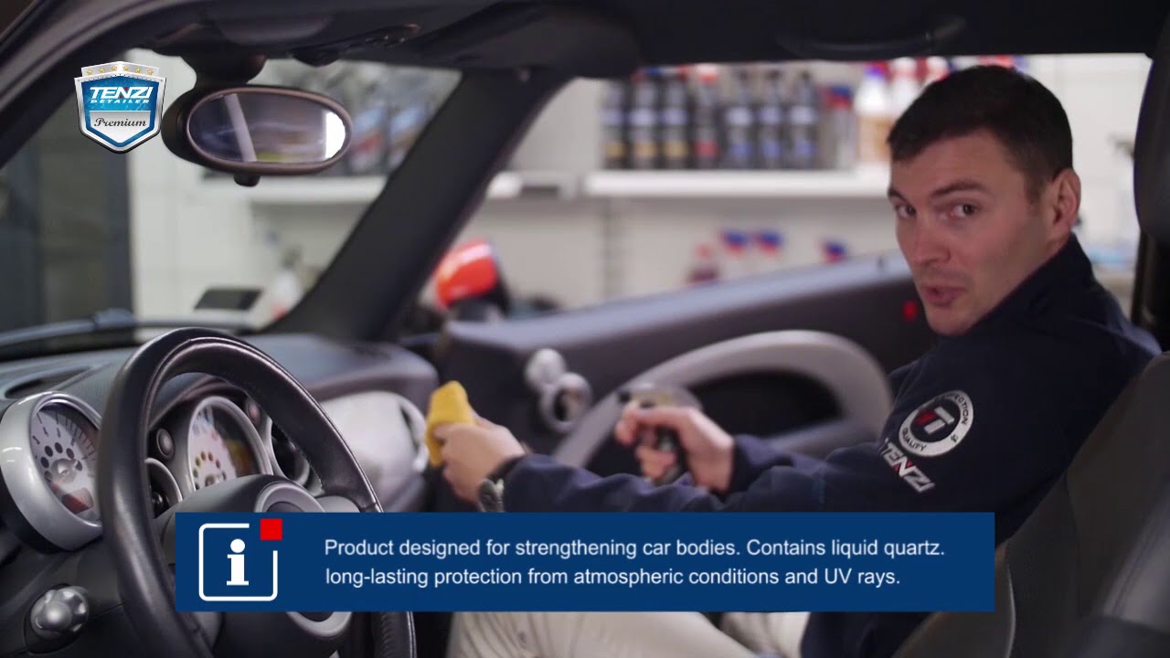 Car cockpit care without gloss effect - Matt Cockpit | Tenzi Detailer