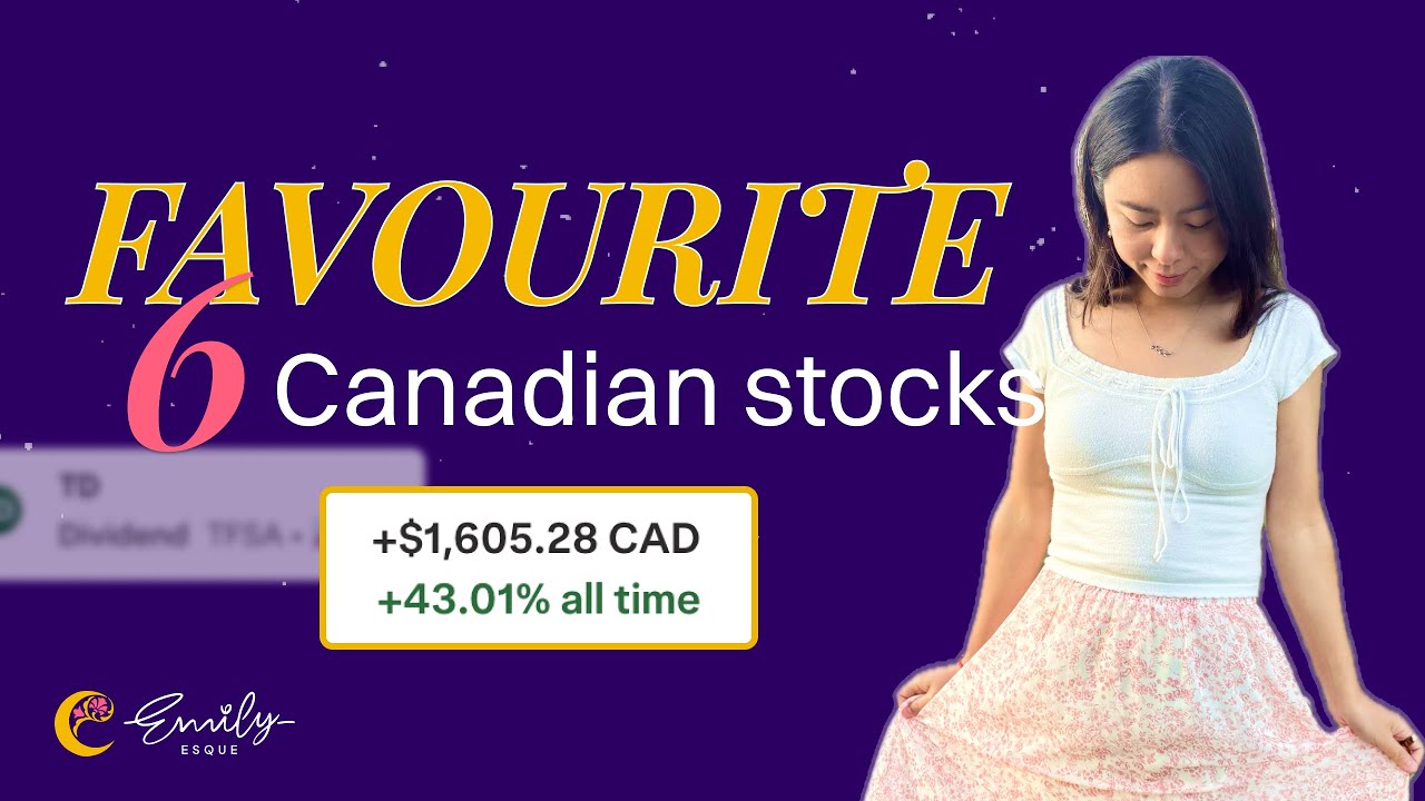 🇨🇦 Мои шесть любимых акций (никогда не терял деньги!) 📈