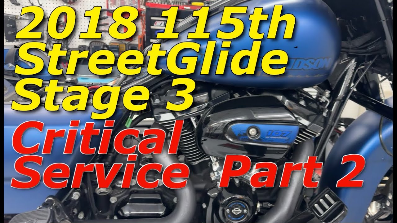 2018 115th Street Glide Stage 3 • ЧАСТЬ 2: Критическое техническое обслуживание и обновление
