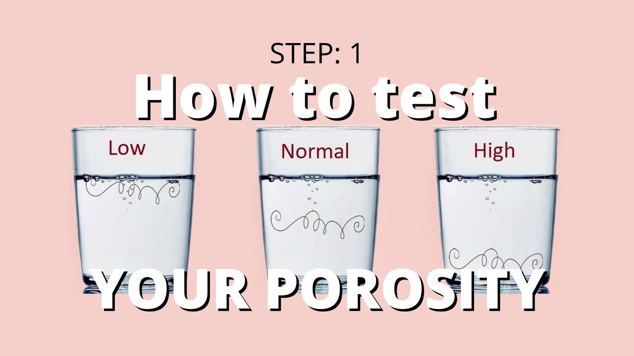 NATURAL HAIR POROSITY TEST