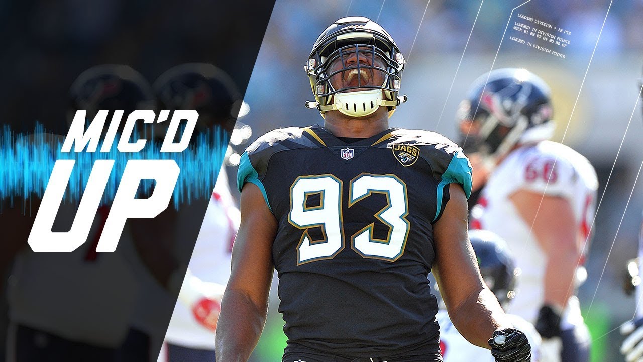 Calais Campbell Mic'd Up vs. Texans "He Saw Me and His Eyes Got Big" | NFL Sound FX