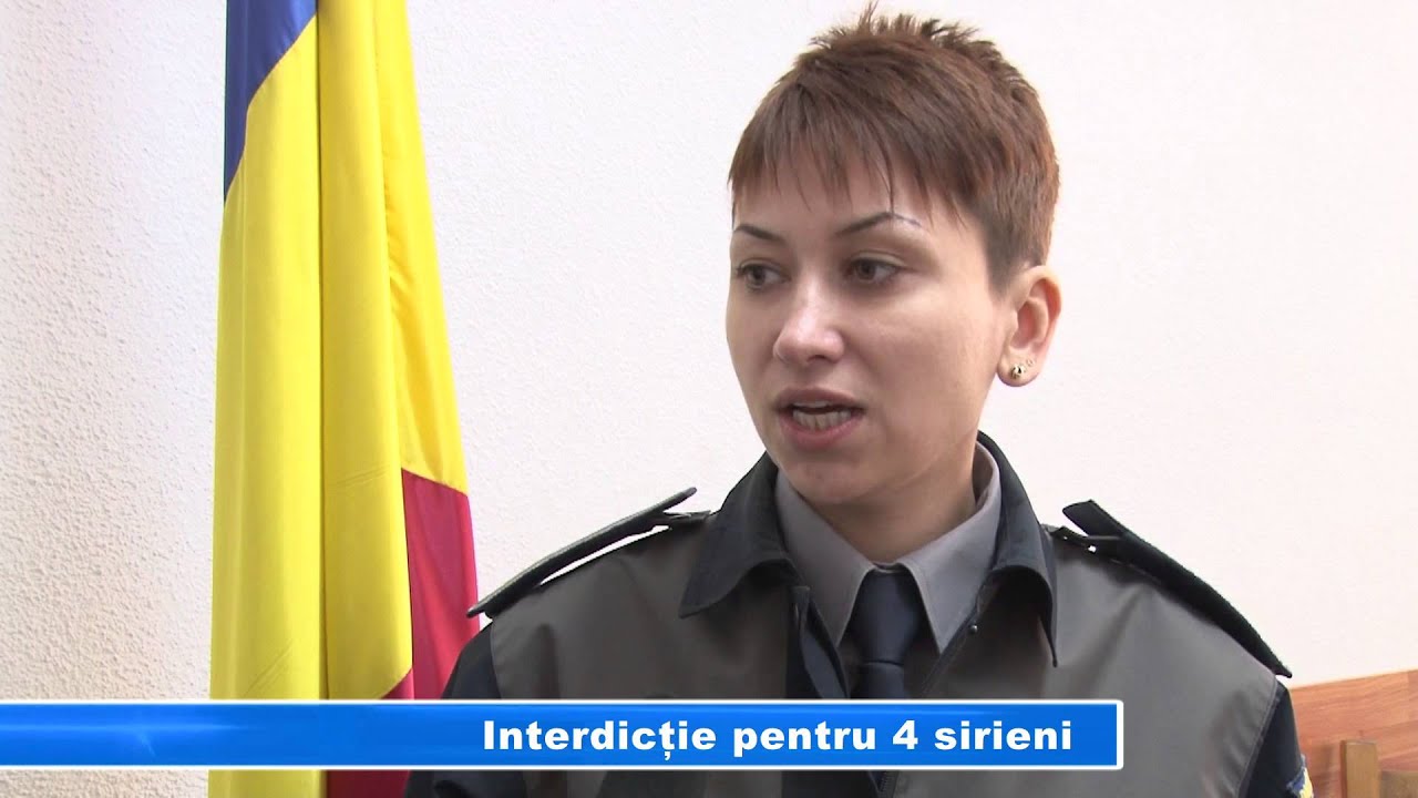 INTERDICTIE PENTRU PATRU SIRIENI