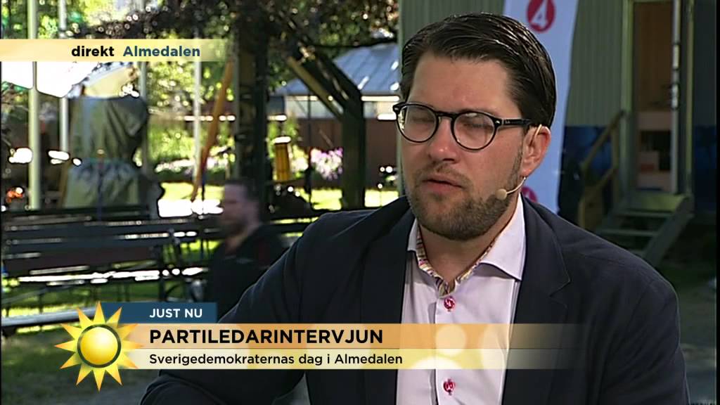 Intervju med Jimmie Åkesson - Nyhetsmorgon (TV4)
