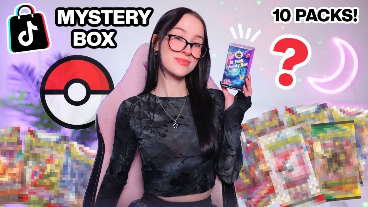 OPENING A POKEMON MYSTERY BOX FROM TIKTOK SHOP... 🤔