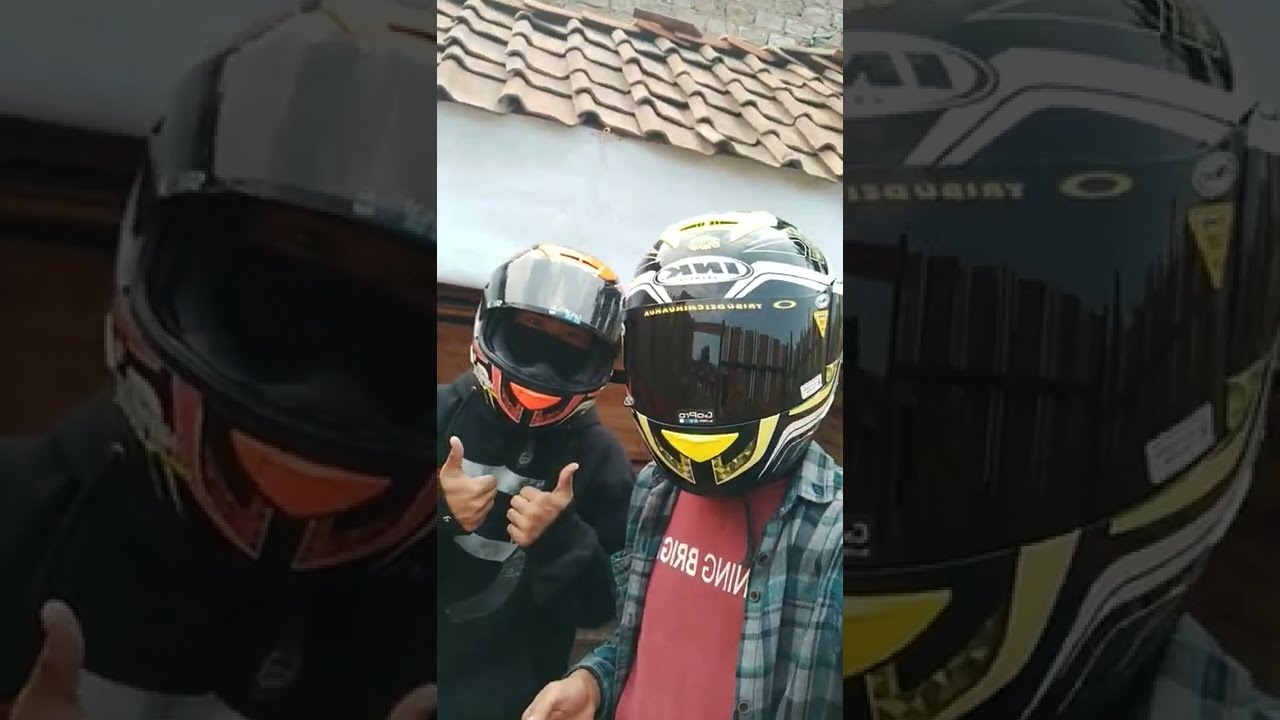 DUO cl-max nyasar ke kandang ayam Bangkok //Helm full face //ink cl-max seri 5