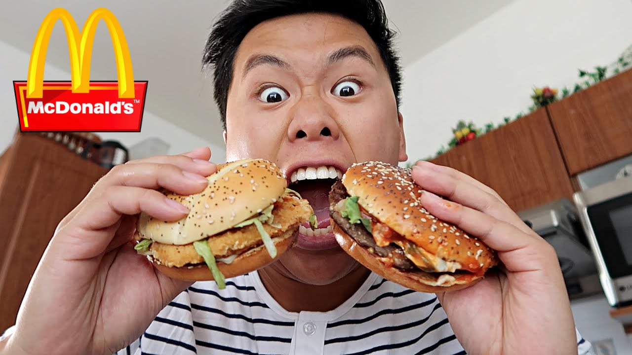 MCDONALD'S SRIRACHA BURGER TASTE TEST!!!