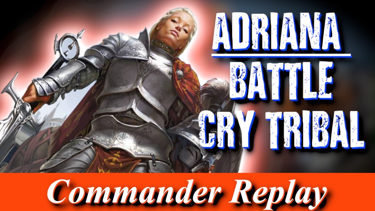Adriana Battle Cry Tribal vs Lonis, Kess, Stonebrow | EDH Gameplay