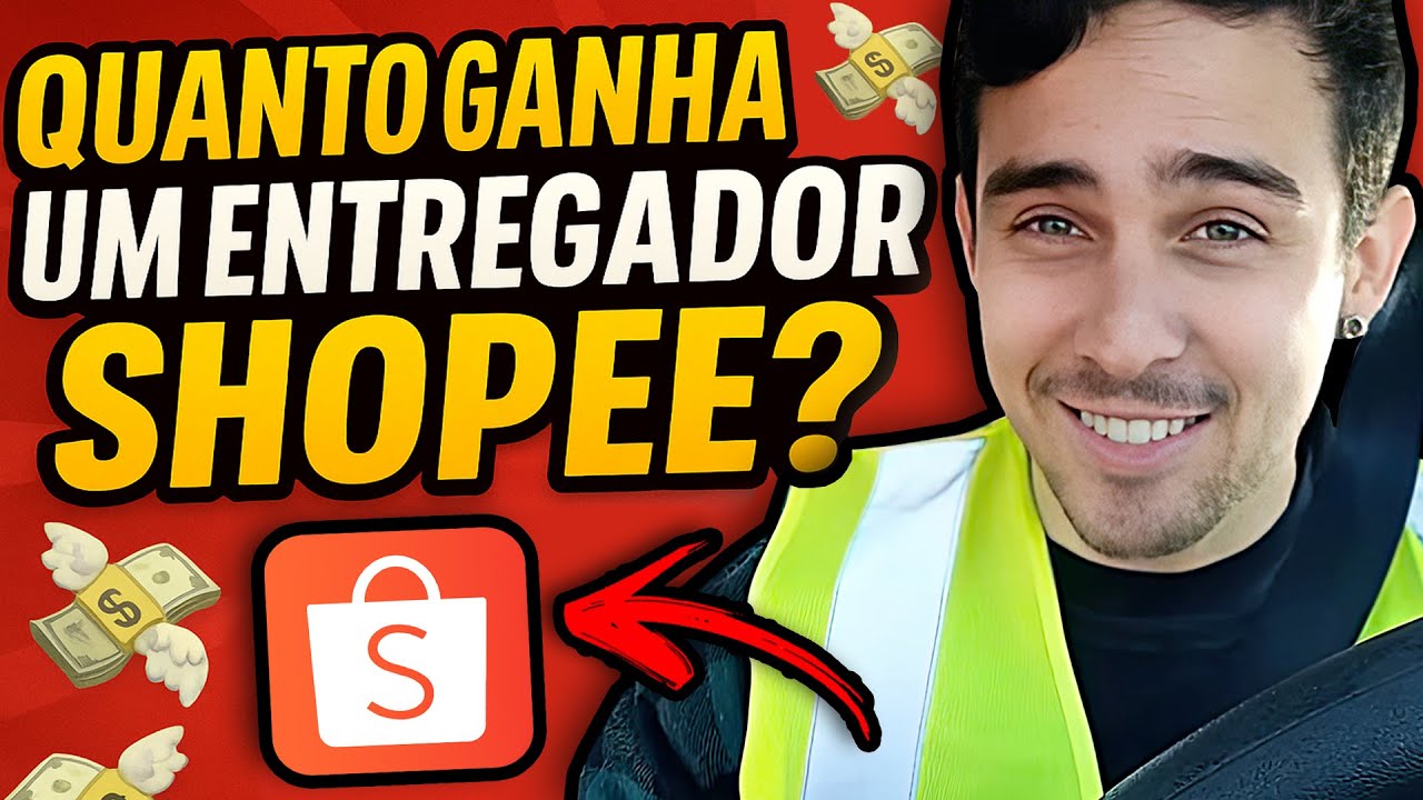 QUANTO um Entregador Shopee GANHA por Mês ( Vale a pena em 2025 ? )
