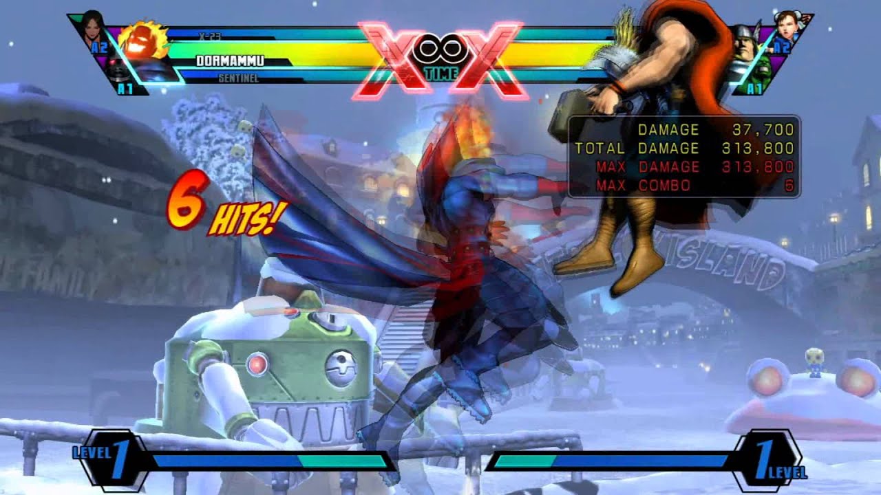 UMvC3 Dormammu/Sentinel Synergy